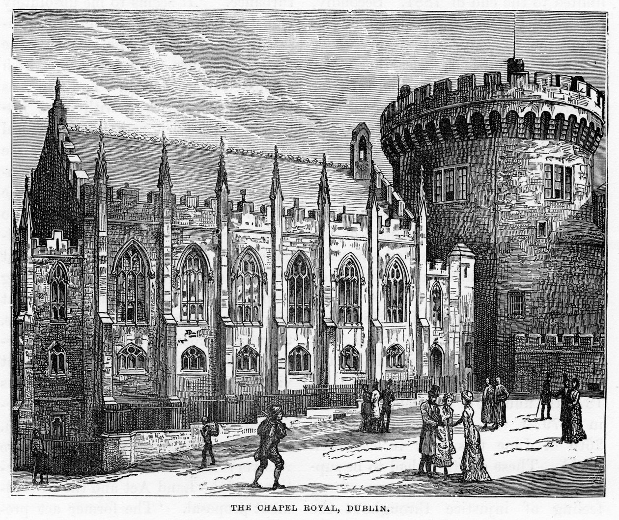 The Chapel Royal, Dublin, 1800-talet av Unbekannt
