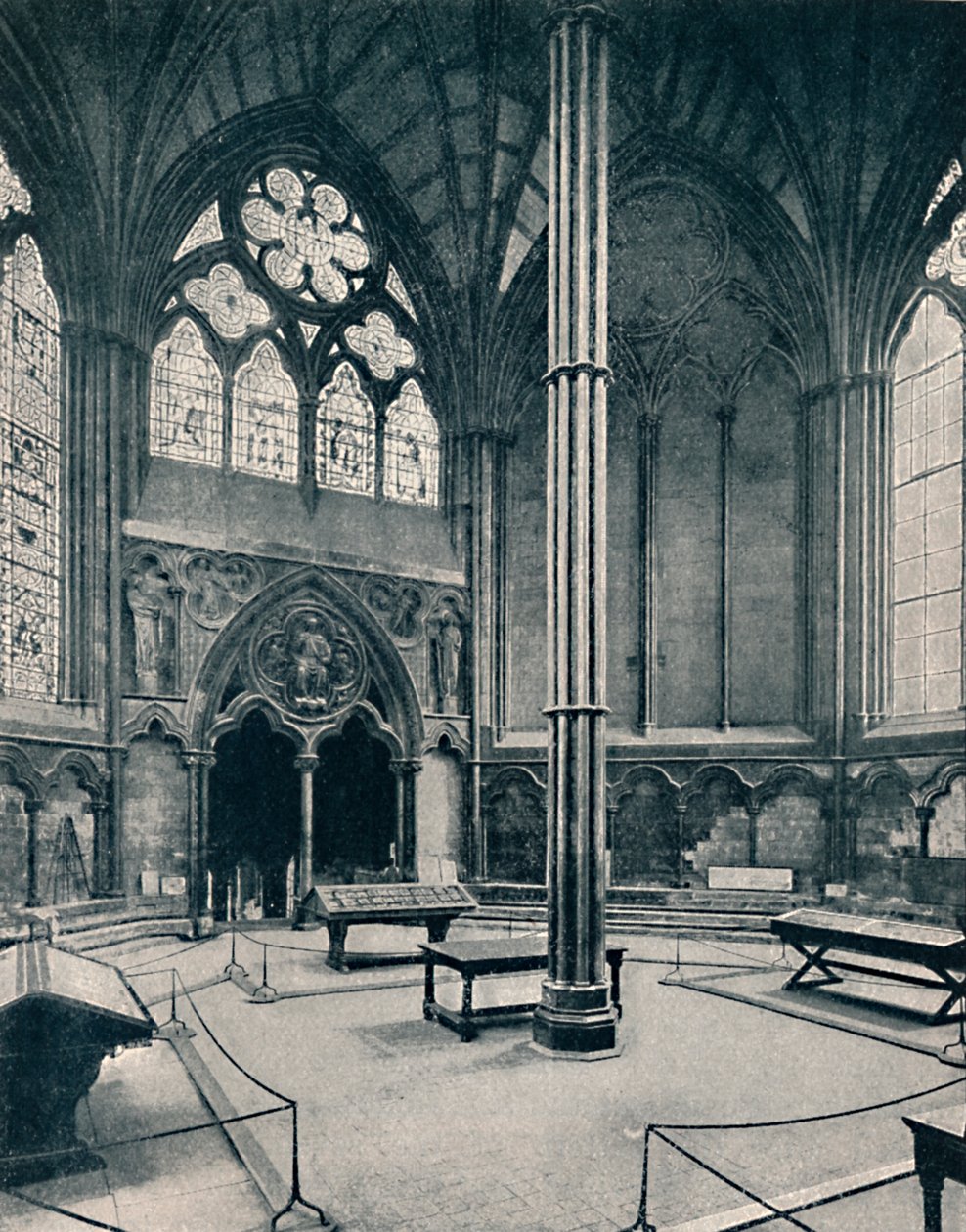 The Chapter-House, Westminster, 1902 av Unbekannt