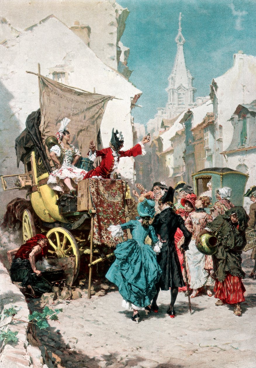 Charlatanen, 1889 av Unbekannt