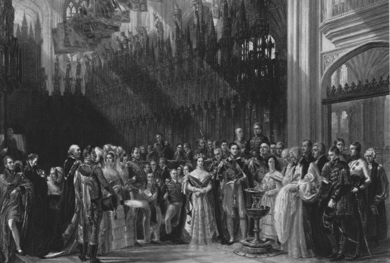 Prinsen av Wales dop, 25 januari 1842, 1901. av Unbekannt