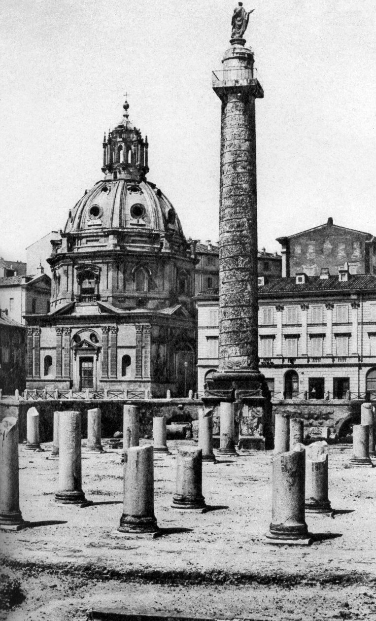 Kyrkan av det allra heligaste namnet Maria vid Trajanus Forum, Rom, Italien, c1930-talet av Unbekannt