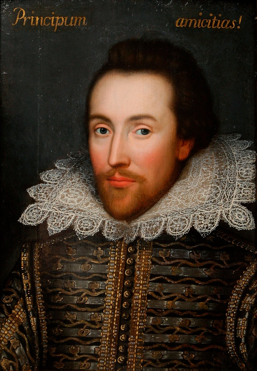 Cobbe-porträttet av William Shakespeare 1564-1616, c1610. av Unbekannt