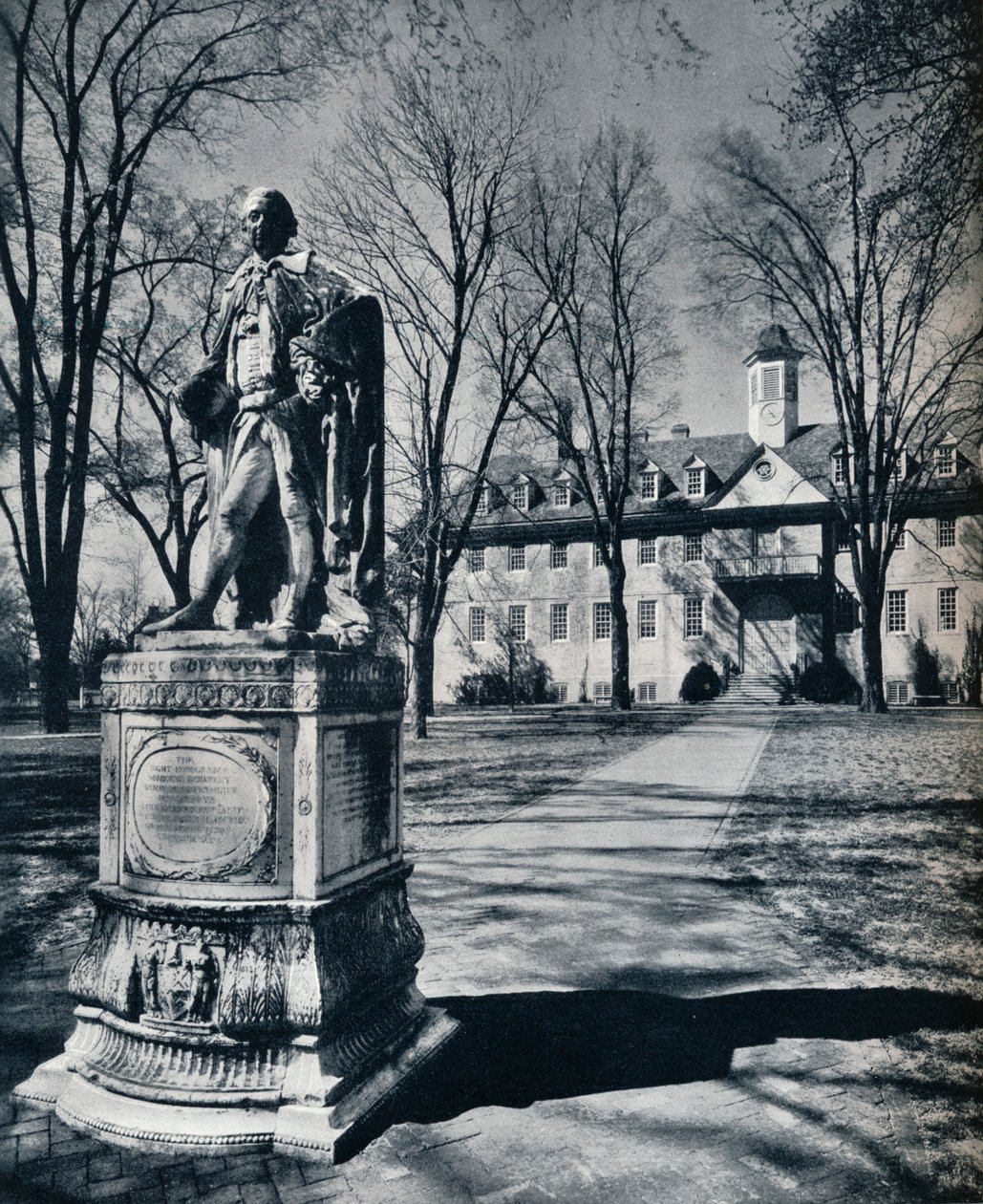 The College of William and Mary, c1938 av Unbekannt