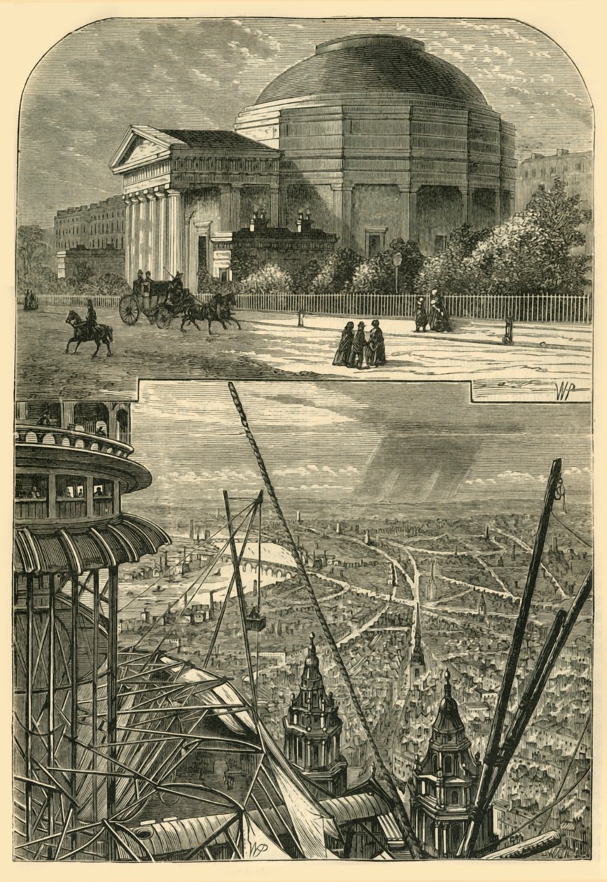 Colosseum 1827, c1876. av Unbekannt