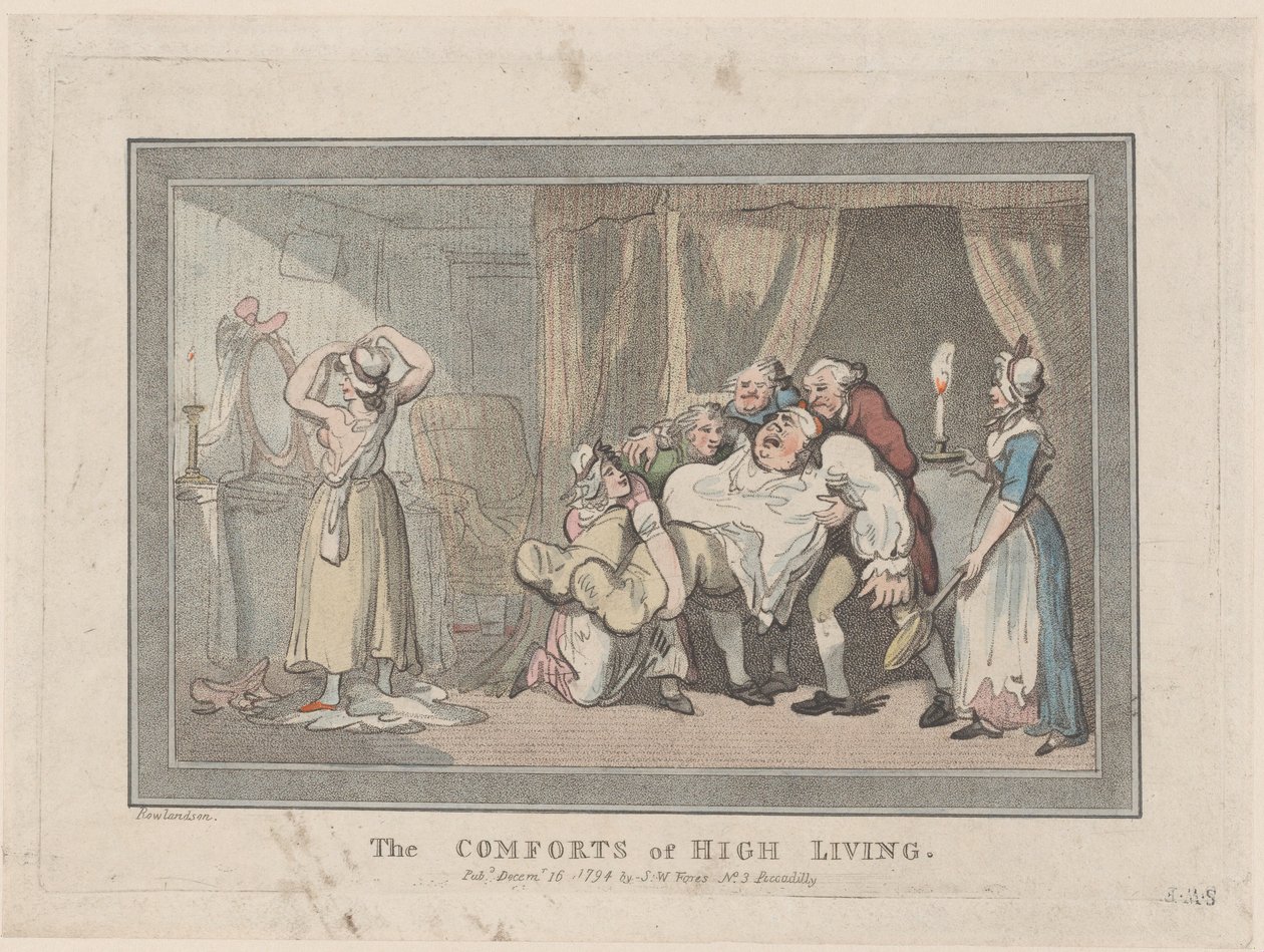 The Comforts of High Living, 16 december 1794, 16 december 1794. av Unbekannt