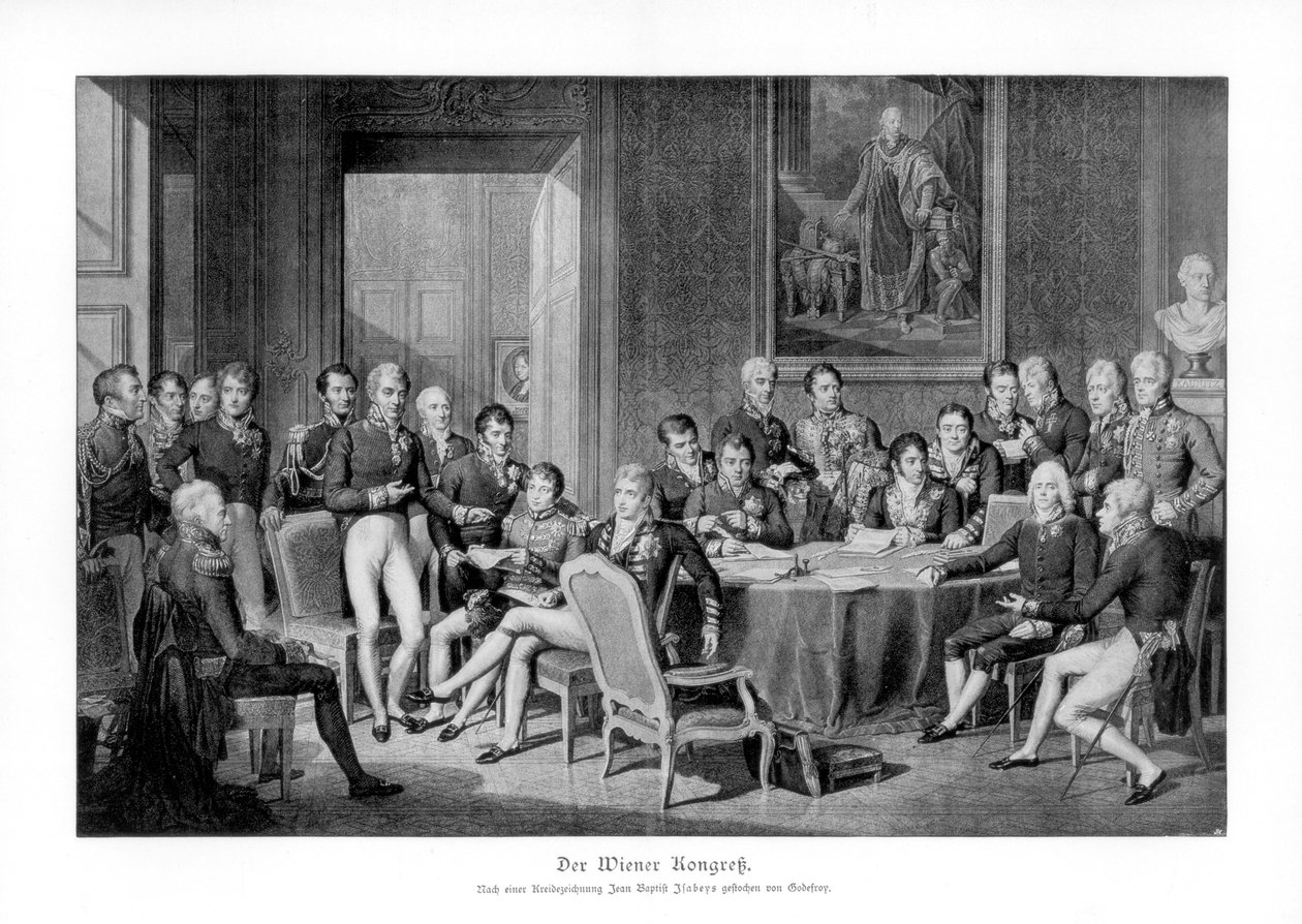 Wienkongressen, 1814-1815 1900 av Unbekannt