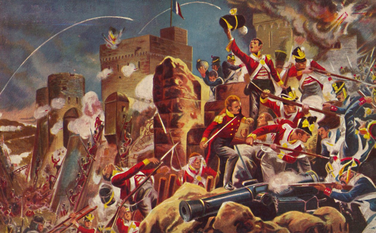 Connaught Rangers. Fångandet av citadellet i Badajoz, 1812, 1939 av Unbekannt