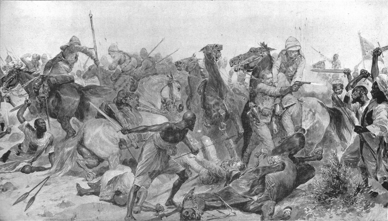 Erövringen av Soudan, 1896-98:...slaget vid Omdurman, 2 september 1898, 1901. av Unbekannt