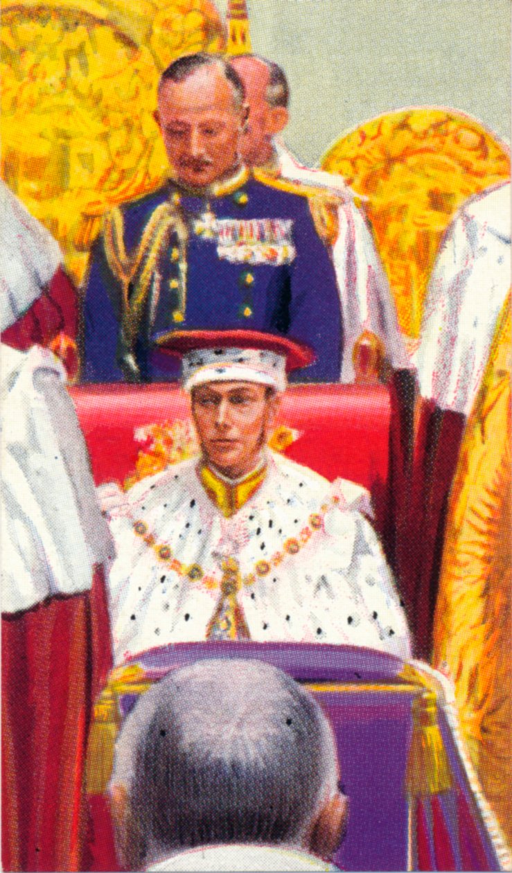 Kröningen av kung George VI 1895-1952, 12 maj 1937 av Unbekannt