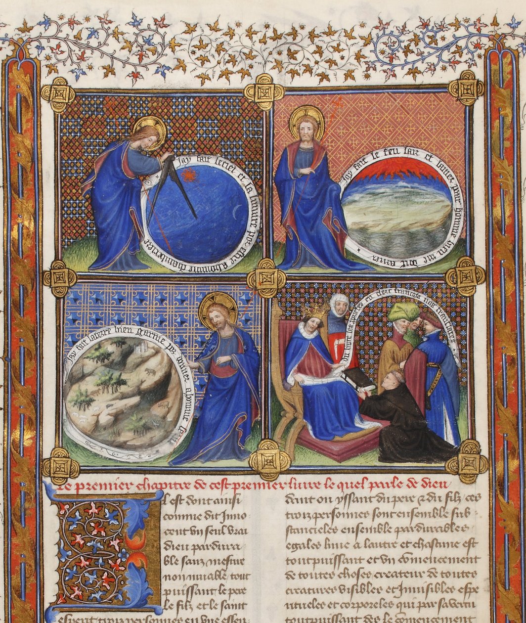 The Creation From: Bok om tingens egenskaper av Barthélémy lAnglais av Unbekannt