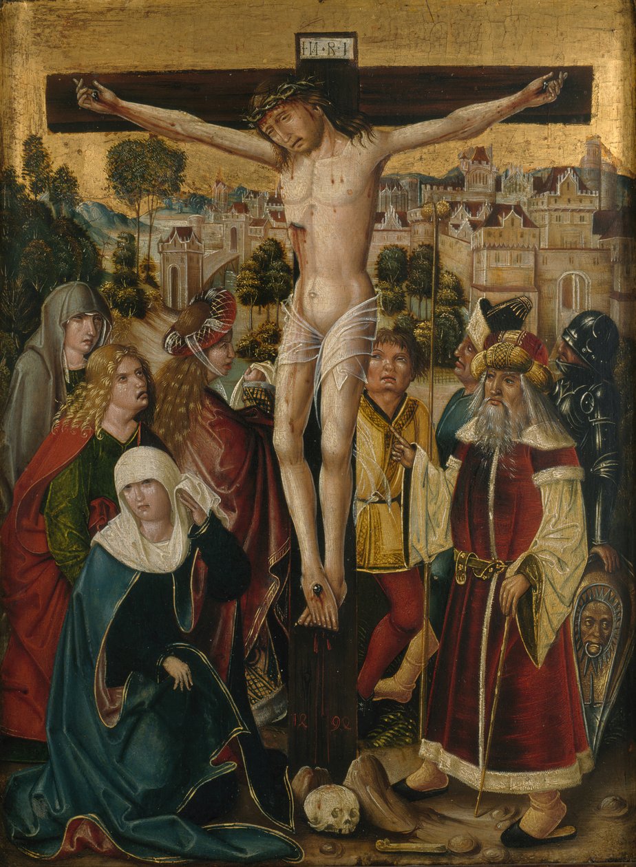 Korsfästelsen, 1494. av Unbekannt