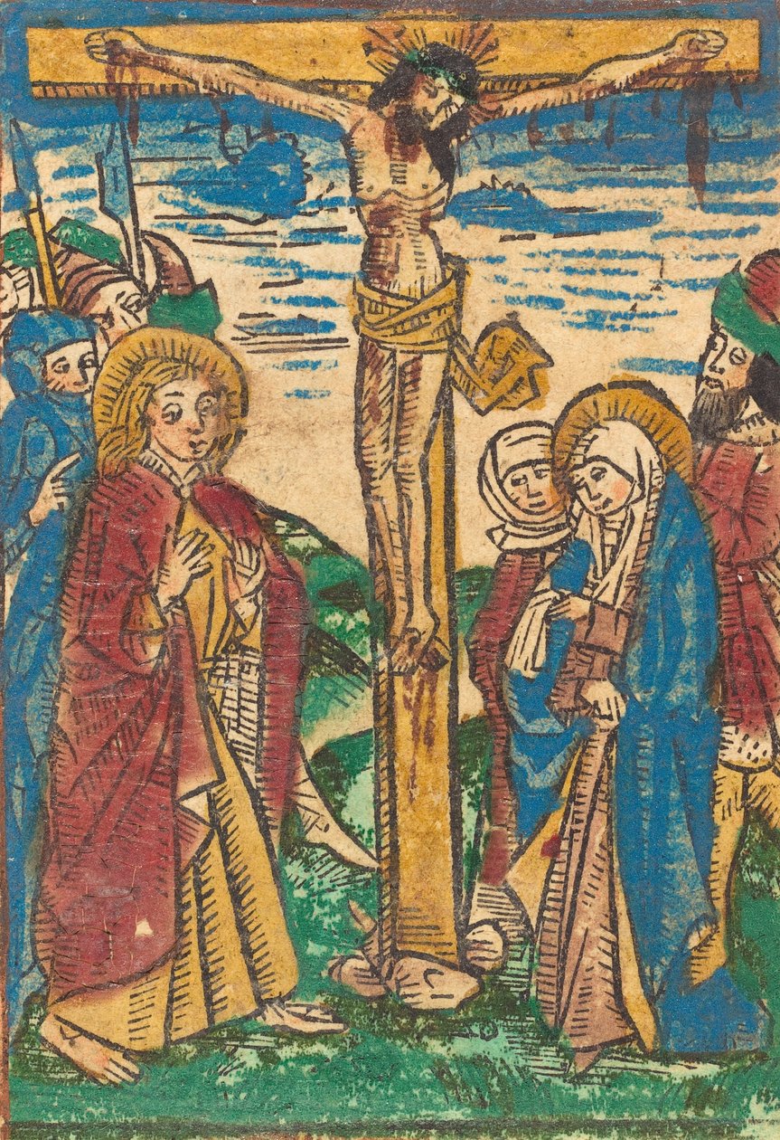 Korsfästelsen, ca. 1490. av Unbekannt