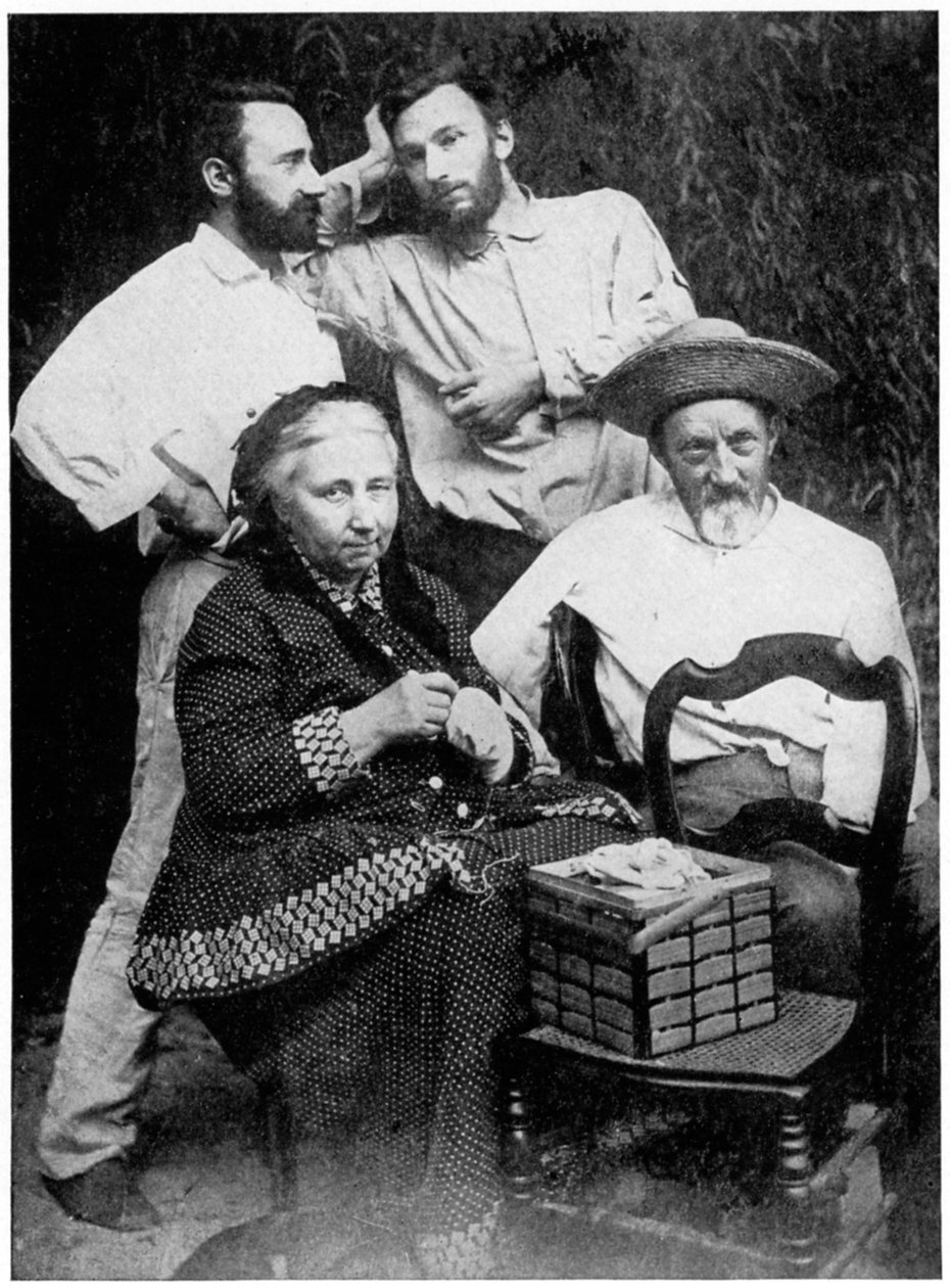 Familjen Curie, sent 1800-tal. av Unbekannt