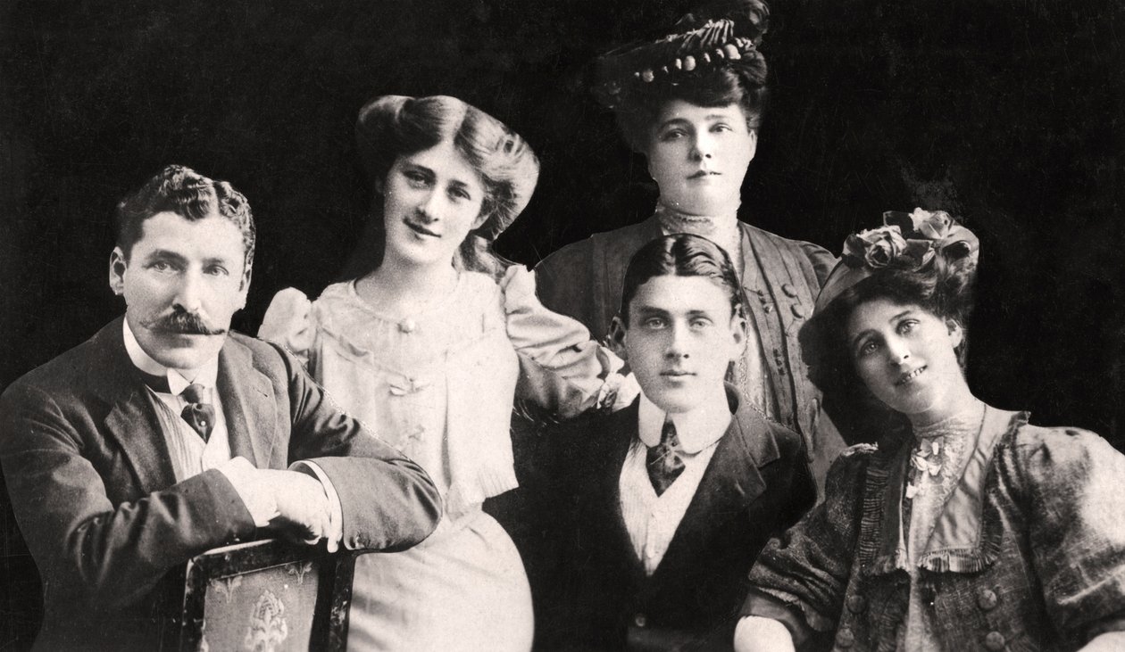 The Dare Family, tidigt 1900-tal av Unbekannt