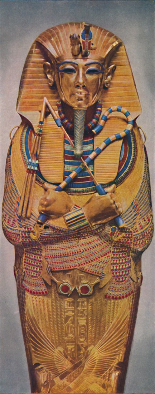 The Dead Pharoahs gyllene kista, c1935 av Unbekannt