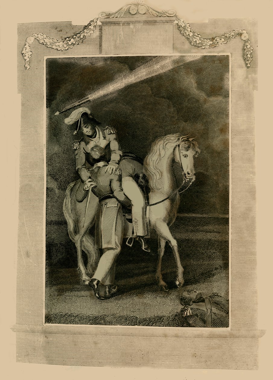 General Ross död, nära Baltimore, 1814, 1816. av Unbekannt