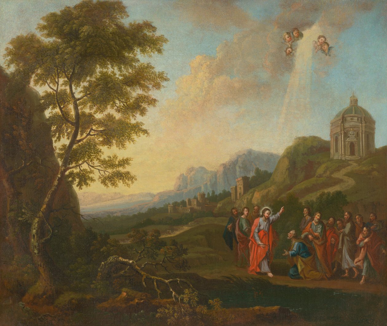 The Delivery of the Keys to Peter av Unbekannt