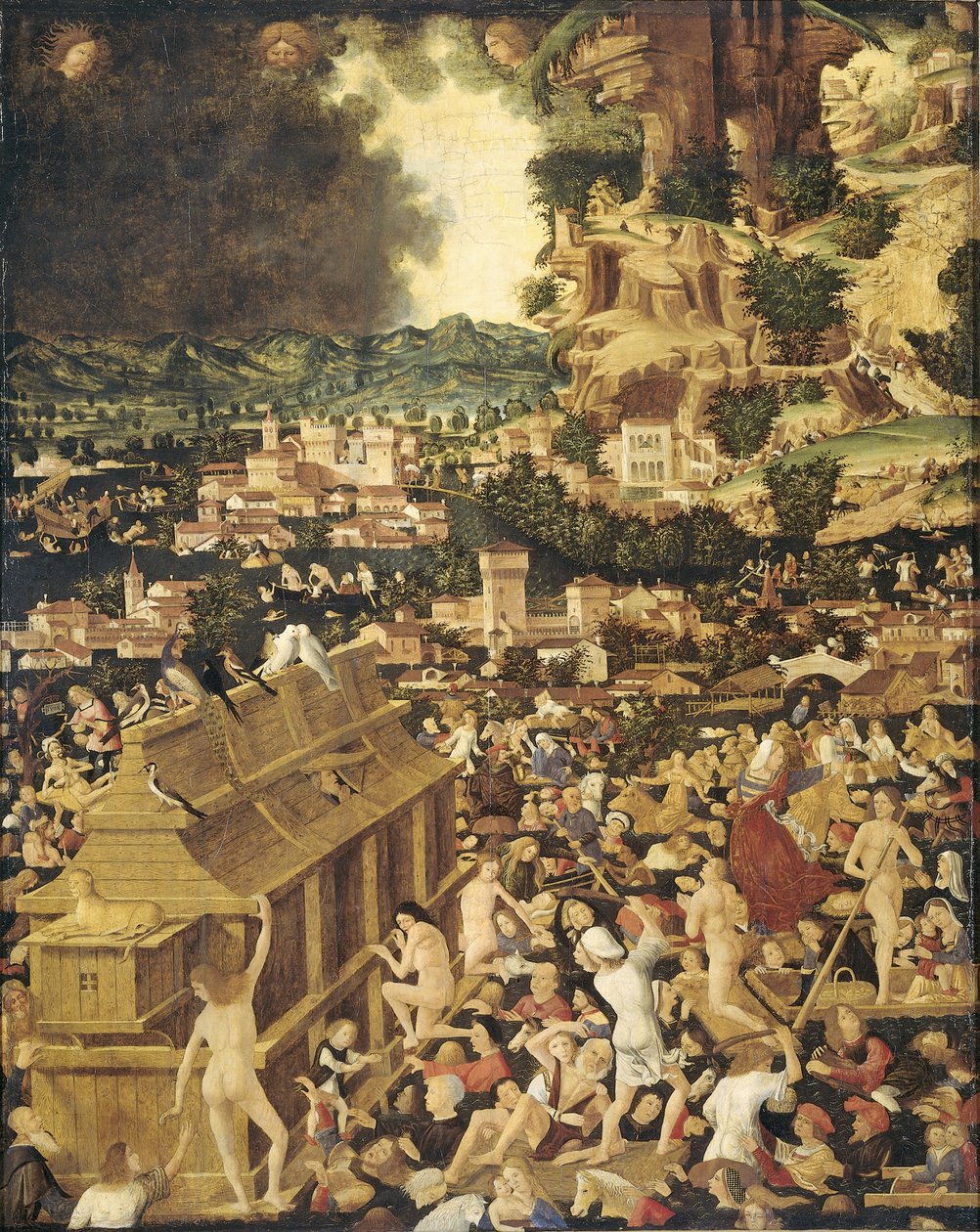 Syndfloden, 1450-1499 av Unbekannt