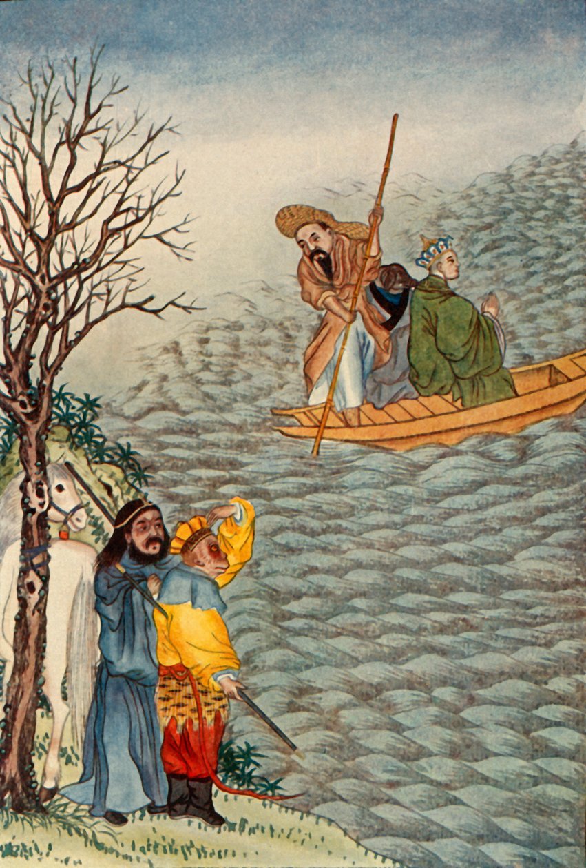 "The Demons of Blackwater River Carry Away the Master", 1922. av Unbekannt