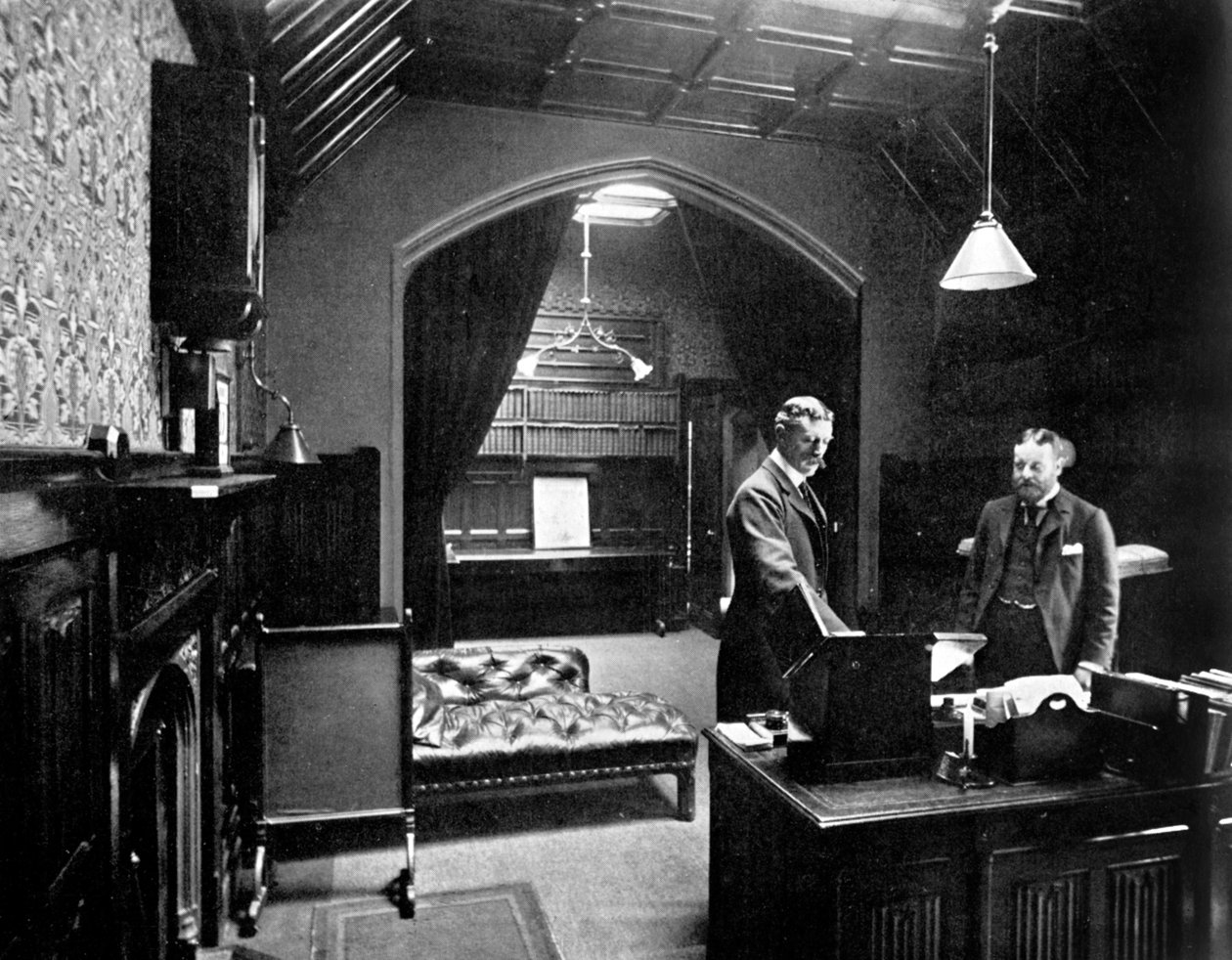 Vicetalarnas kontor, House of Commons, Westminster, London, c1905 av Unbekannt
