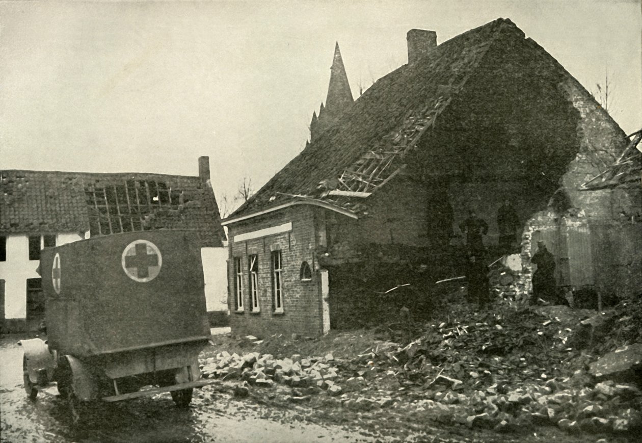 Svårigheterna och farorna med Röda Korsets arbete, 1919. av Unbekannt