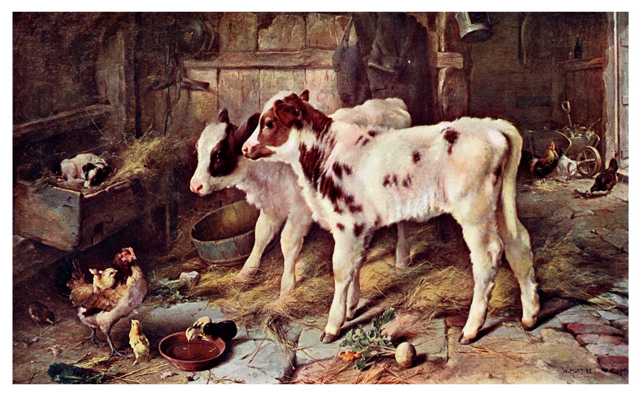 Hunden i krubban, 1885 1901 av Unbekannt