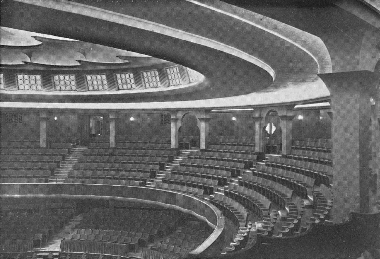 The Dome: Interior After the Alterations, 1939 av Unbekannt