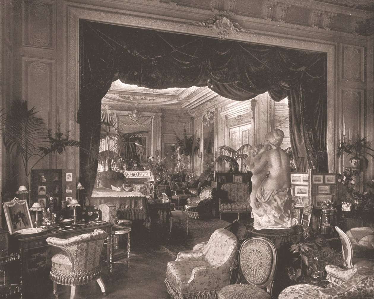 Salongen i Sandringham House, Norfolk, 1894. av Unbekannt