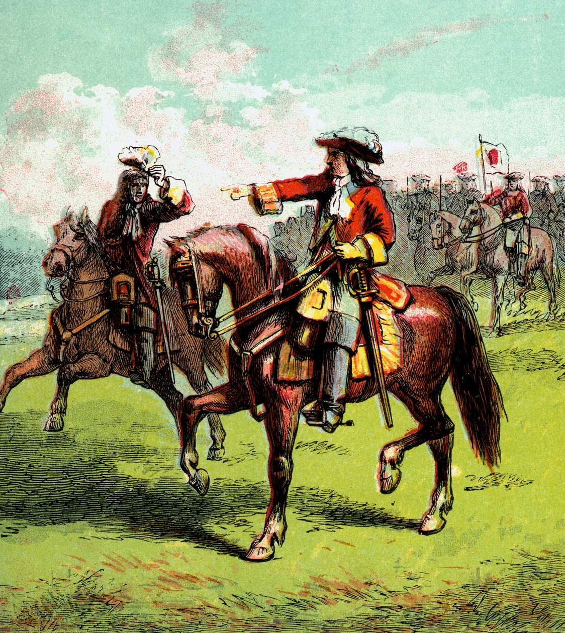 Hertigen av Marlborough, tidigt 1700-tal c1850-talet av Unbekannt
