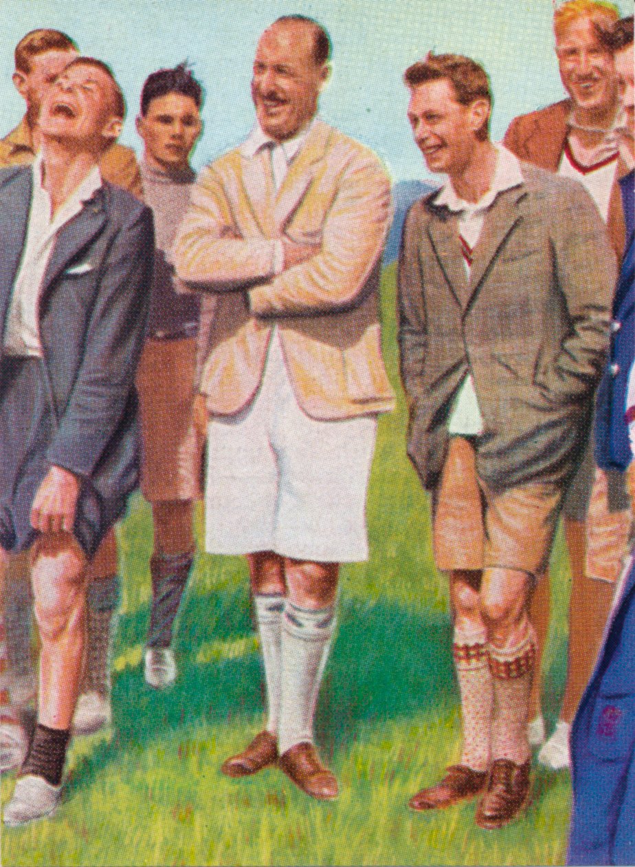Hertigen av York senare George VI på The Duke of Yorks Boys Camp, 1932. 1936 av Unbekannt