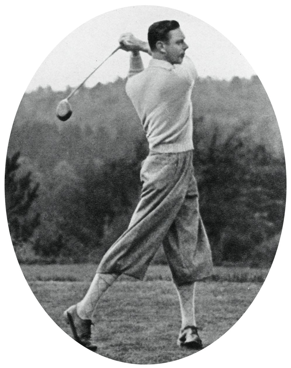 Hertigen av York spelade golf 1934, 1937 av Unbekannt