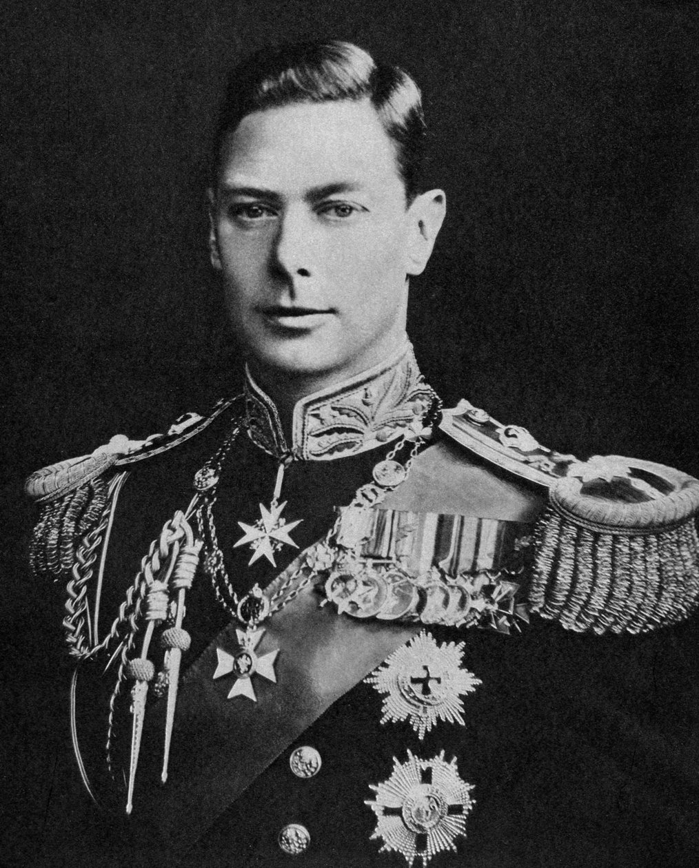 Hertigen av York, den blivande kungen George VI av Storbritannien, c1930-talet av Unbekannt