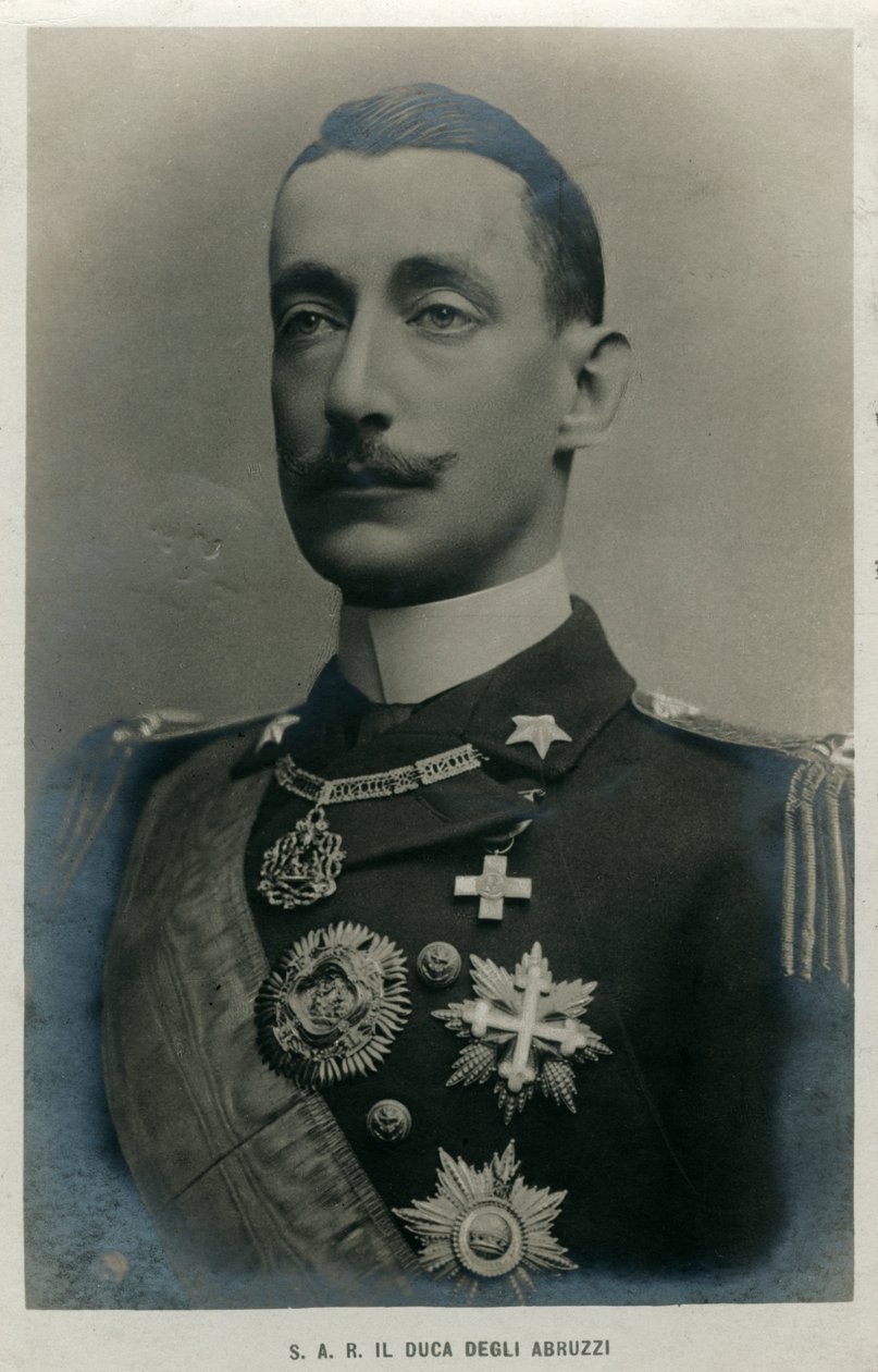 Hertigen av Abruzzi, italiensk bergsbestigare och upptäcktsresande, c1910-talet av Unbekannt