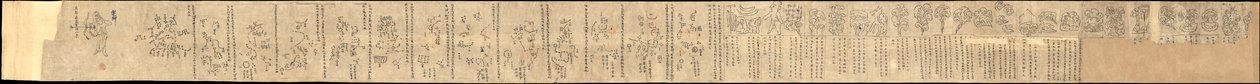 Dunhuang Star-kartan, ca 700 av Unbekannt