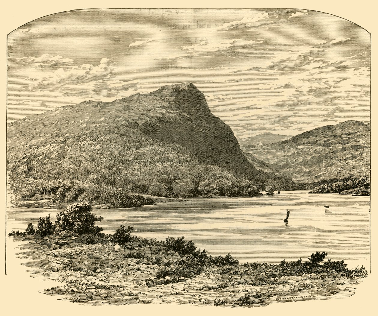 Örnnästet, 1898. av Unbekannt