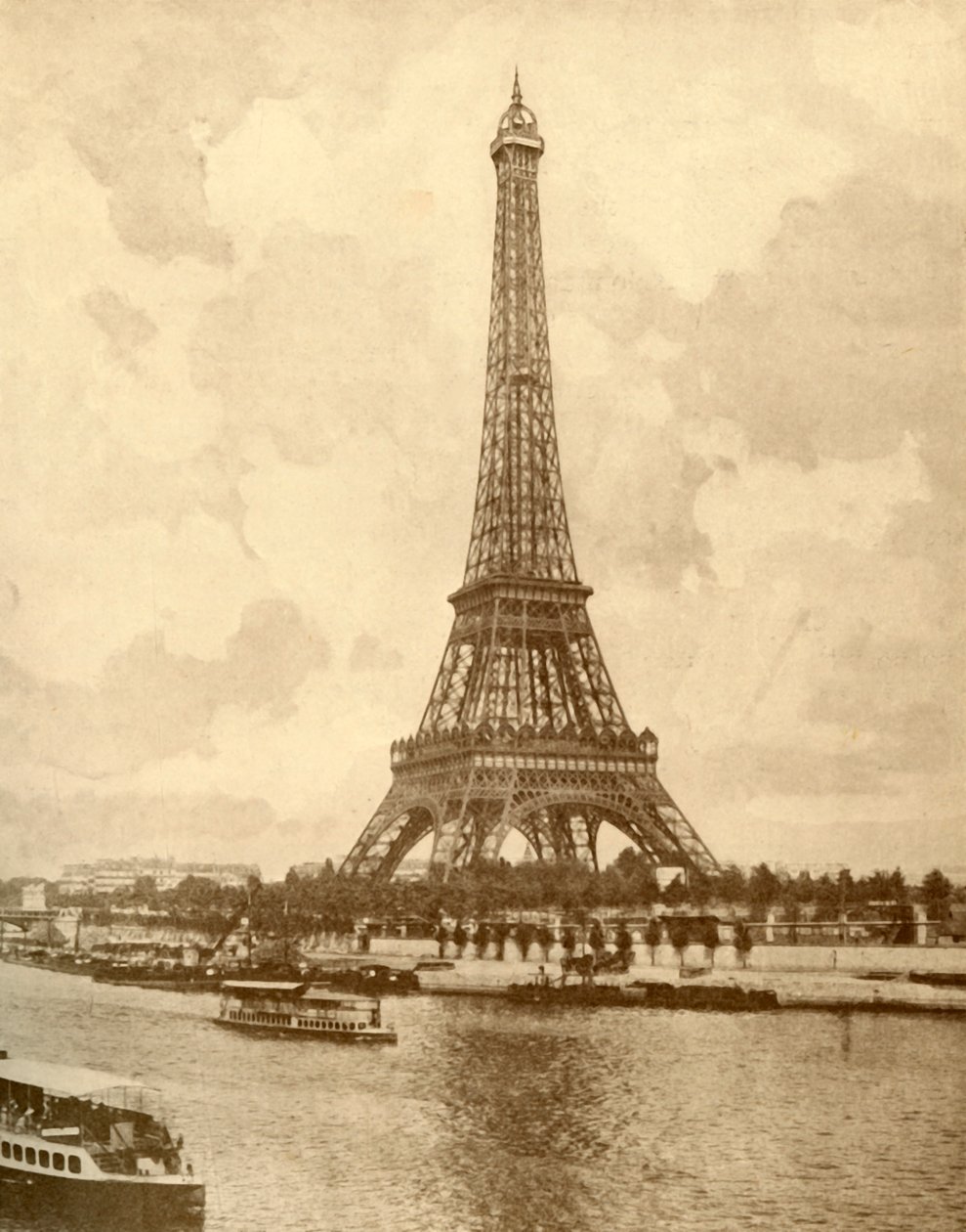 Eiffeltornet, c1930. av Unbekannt