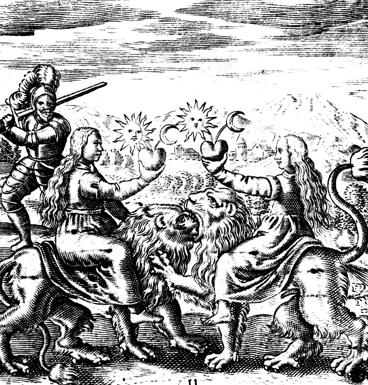 The Eleventh Key of Basil Valentine, legendarisk tysk munk och alkemist från 1400-talet, 1651 av Unbekannt