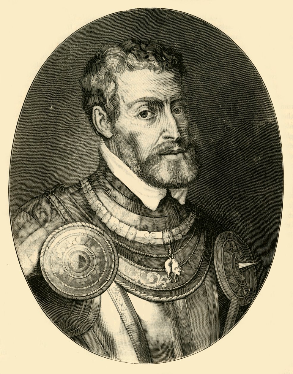 Kejsaren Karl V, c1530-1540, 1890. av Unbekannt