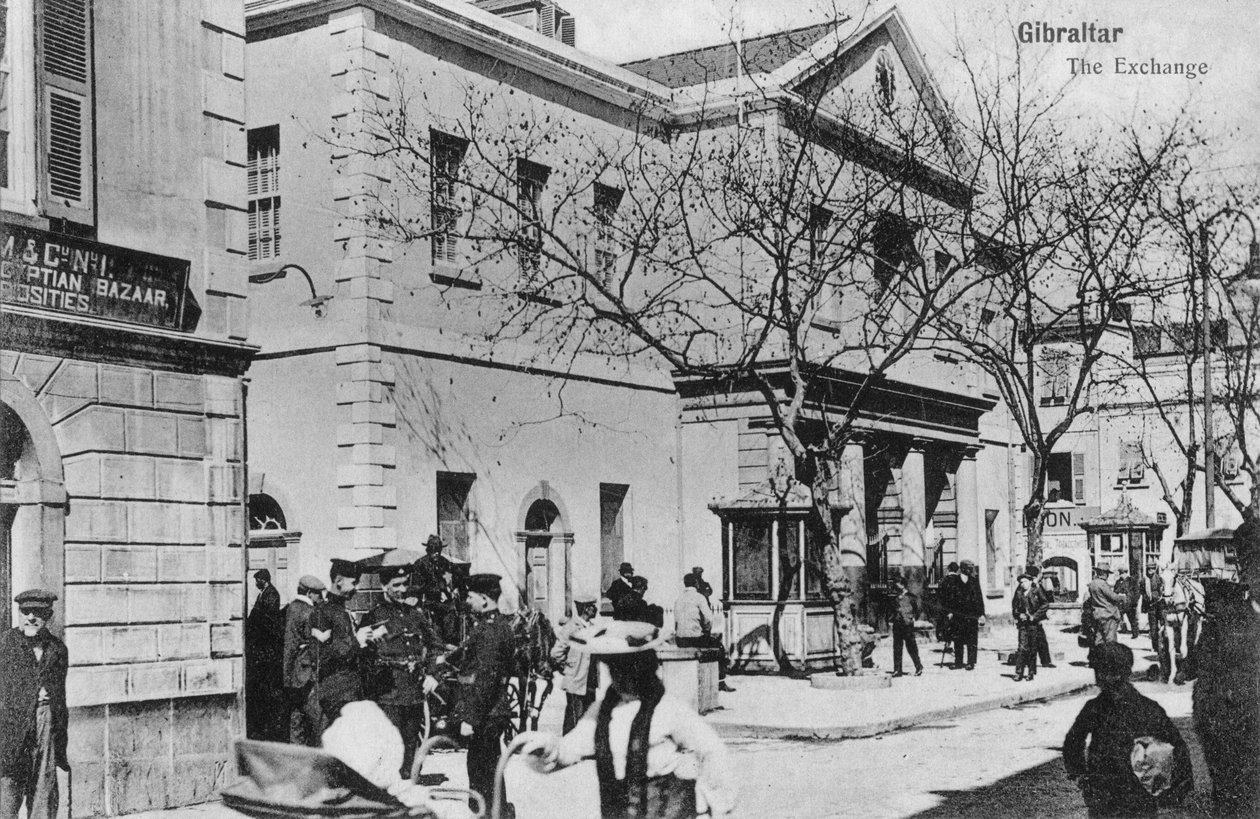 Exchange, Gibraltar, 1900-talet av Unbekannt