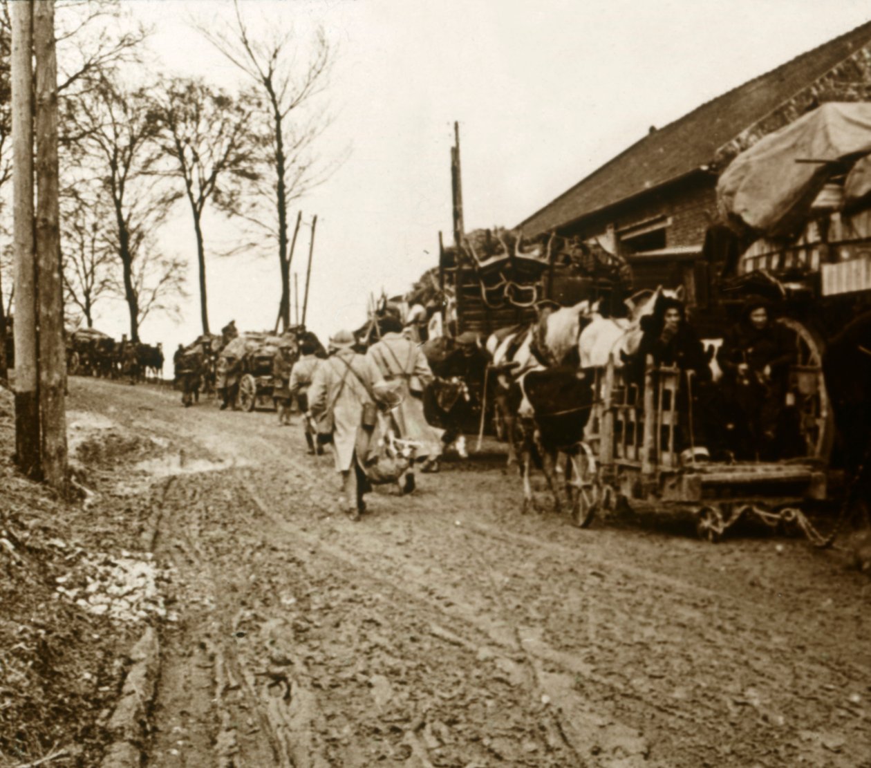 Exodus, c1914-c1918 av Unbekannt