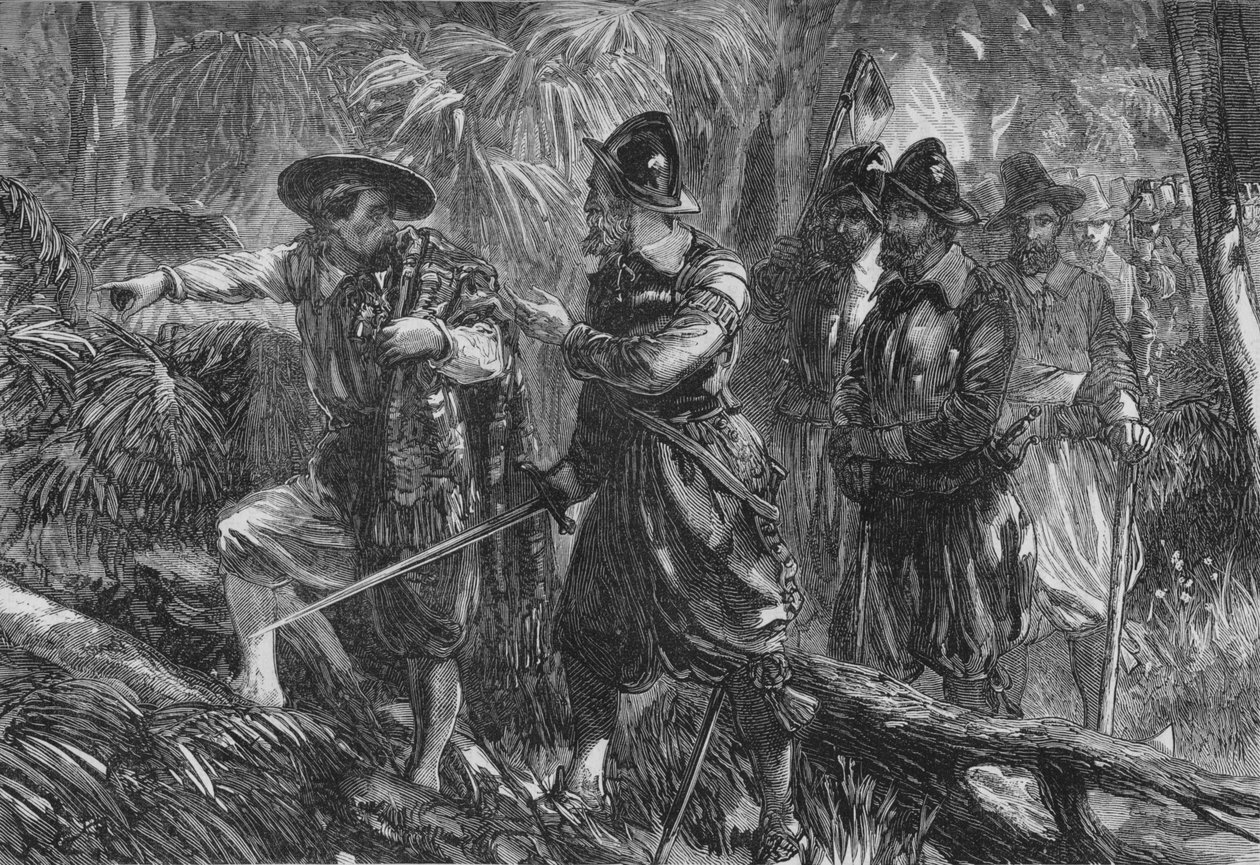 Expeditionen mot Santiago, c1880 av Unbekannt
