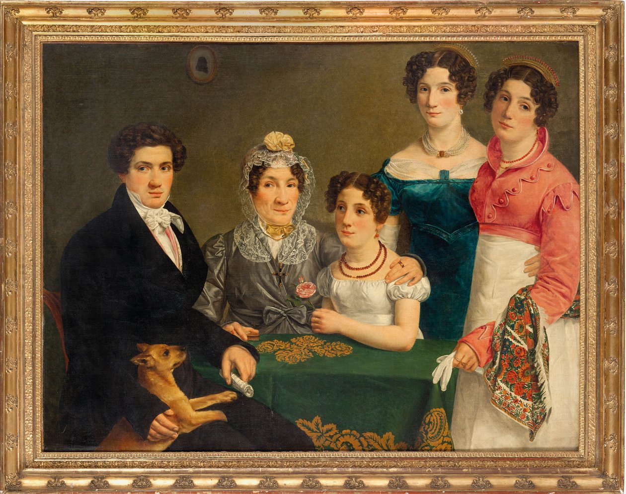 Kompositören Vincenzo Bellinis familj, 1800-talets första kvartal.. av Unbekannt