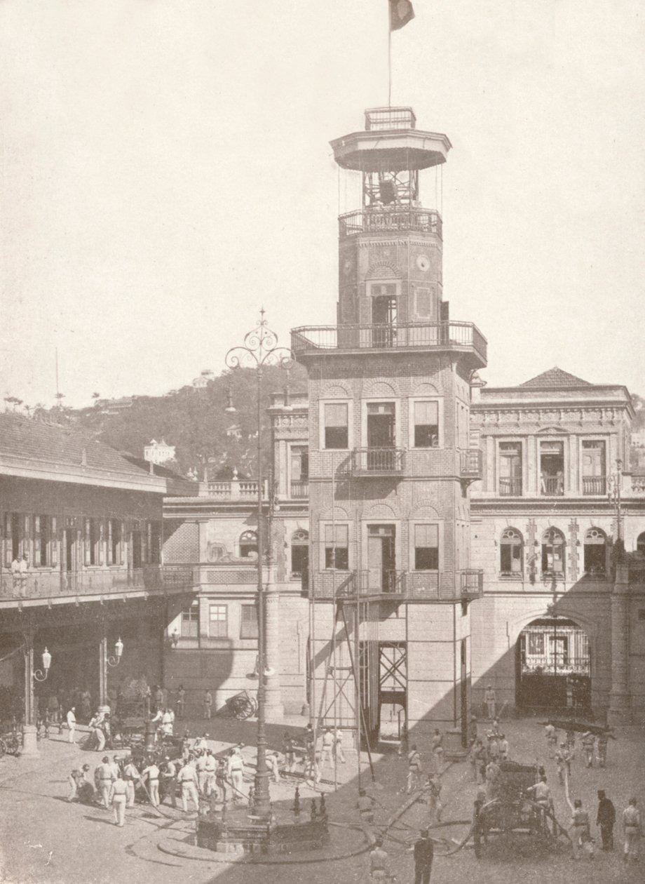 Brandkårens högkvarter, 1914 av Unbekannt