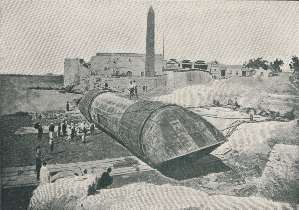 Det första lanseringsförsöket, 1877, 1910 av Unbekannt