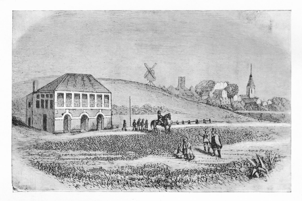 Den första läktaren på Newmarket, c1765, 1911 av Unbekannt