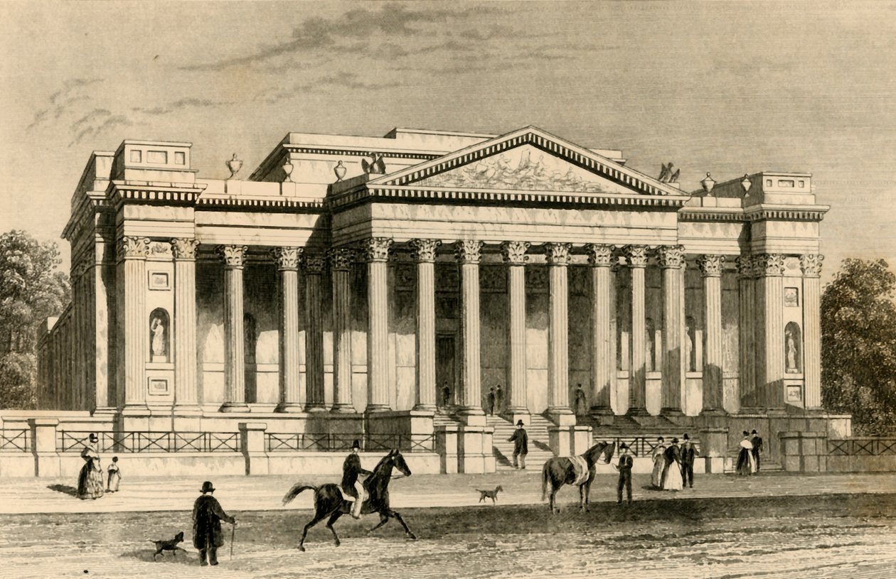 Fitzwilliam Museum, Cambridge, c1835. av Unbekannt