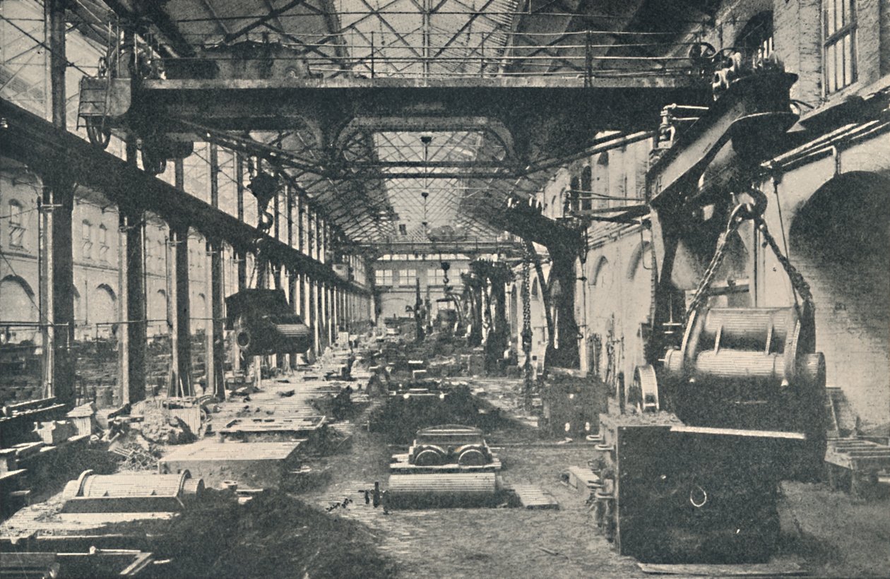 Gjuteriet vid Swindon Works, c1917 av Unbekannt