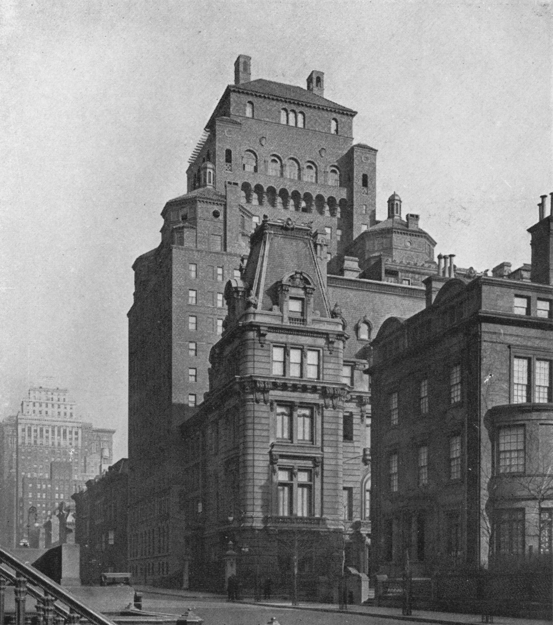 The Fraternity Clubs Building från Madison Avenue, New York City, 1924 av Unbekannt