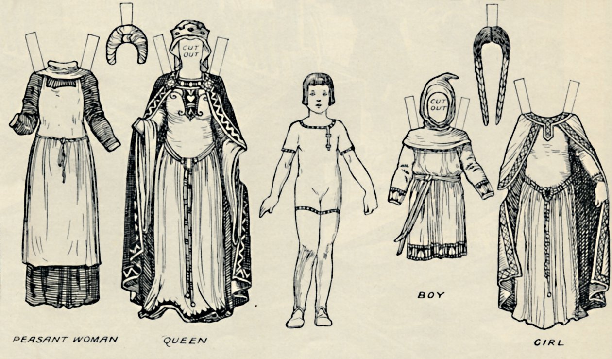 The Gallery of British Costume: The Dress People Wear in Norman Times, c1934 av Unbekannt