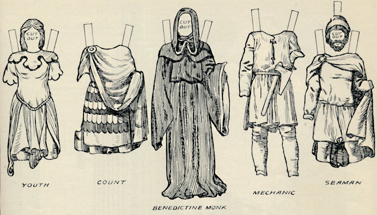 The Gallery of British Costume: The Dress People Wear in Norman Times, c1934 av Unbekannt